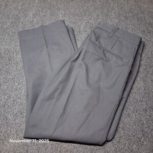 Vintage Protexall Pants 60s 70s Gray Size 38x30 Made in USA Workwear Chinos
